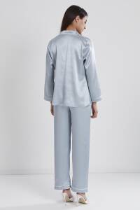 Pierre Cardin Saten Biyeli Pijama Takımı - 1200 - 4